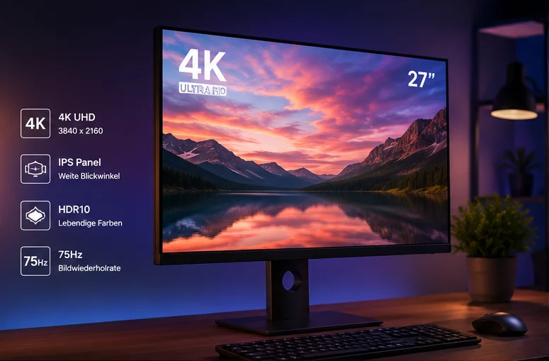 27 Zoll 4K Ultra-HD Monitor mit IPS-Panel 1