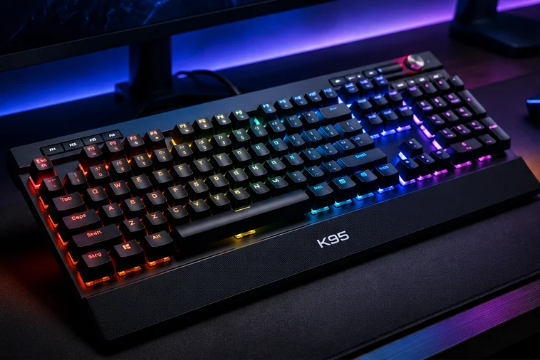 K95 Mechanische Gaming-Tastatur mit RGB-Beleuchtung