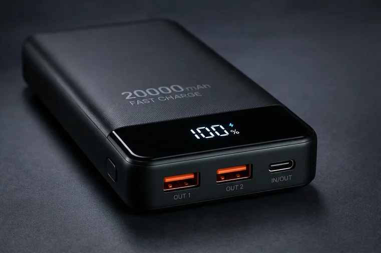 Powerbank FastCharge 20000 mAh – Leistungsstark & Schnellladung 1