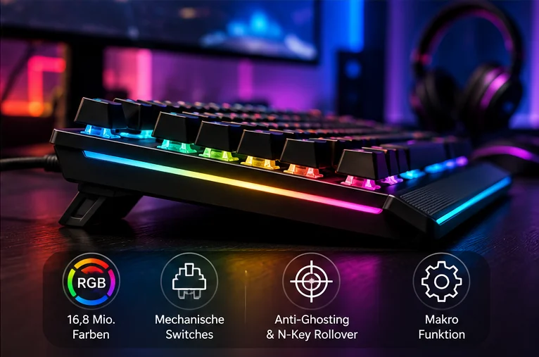 RGB Gaming Tastatur K95 - Präzision für Gamer 4